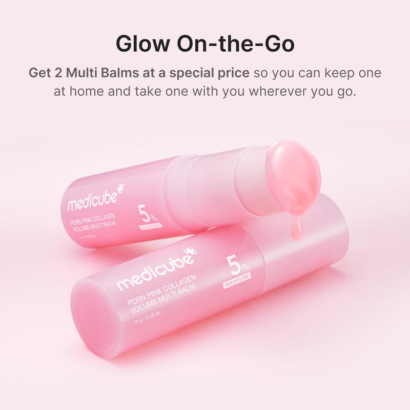 Medicube PDRN Pink Collagen Volume Multi Balm — Bálsamo en stick 10 g